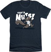 new york bronx squirrel unisex navy tee
